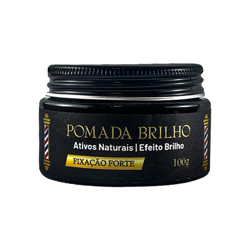 Pomada Modeladora Para Cabelo Efeito Brilho 100g